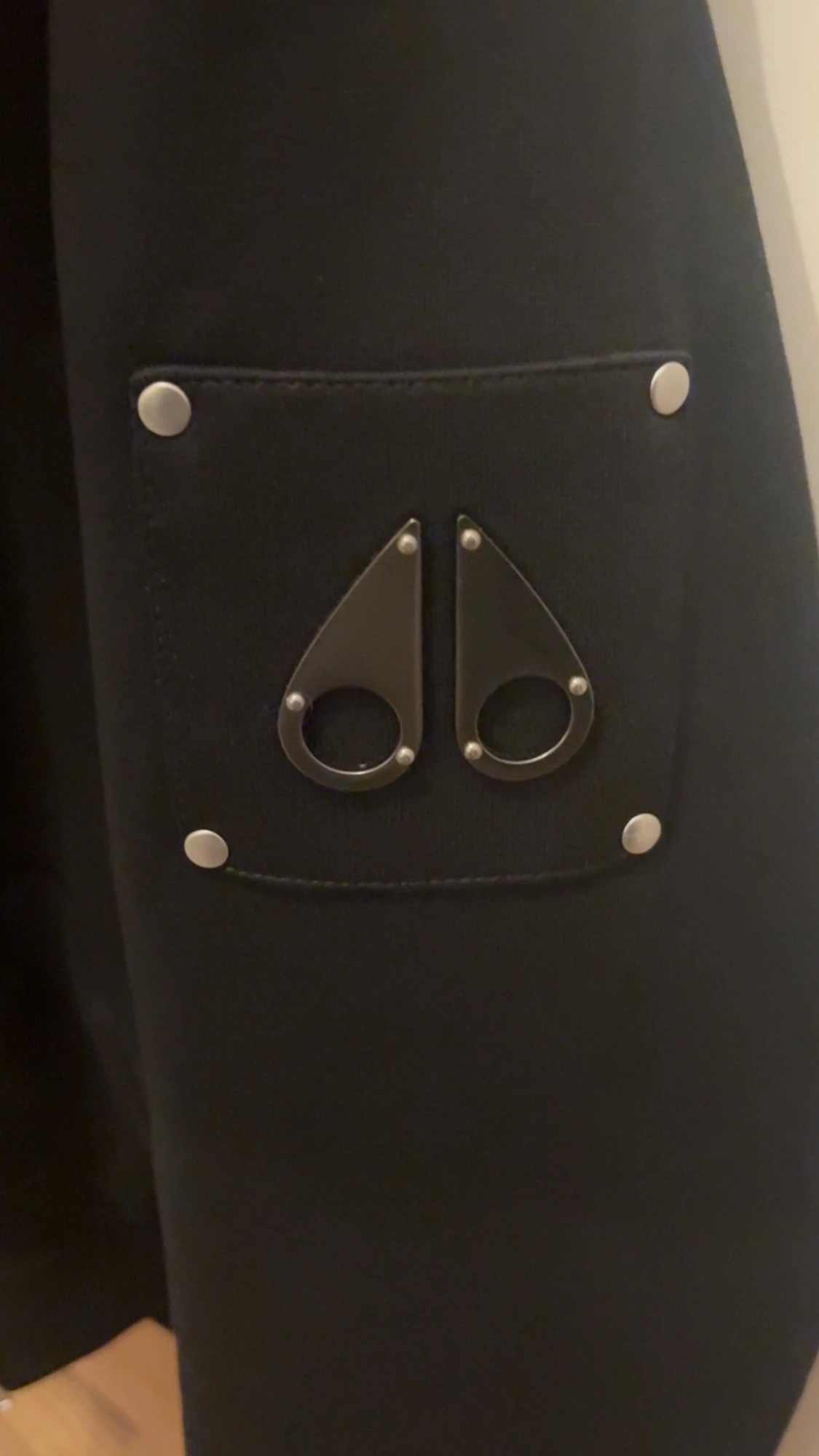 Svart teddyjacka Moose Knuckles L - 2