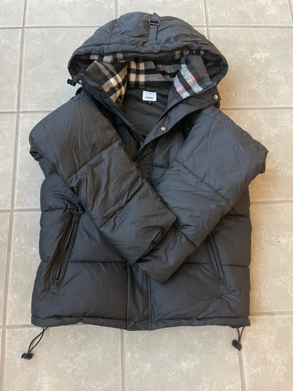 Svart jacka från Burberry 