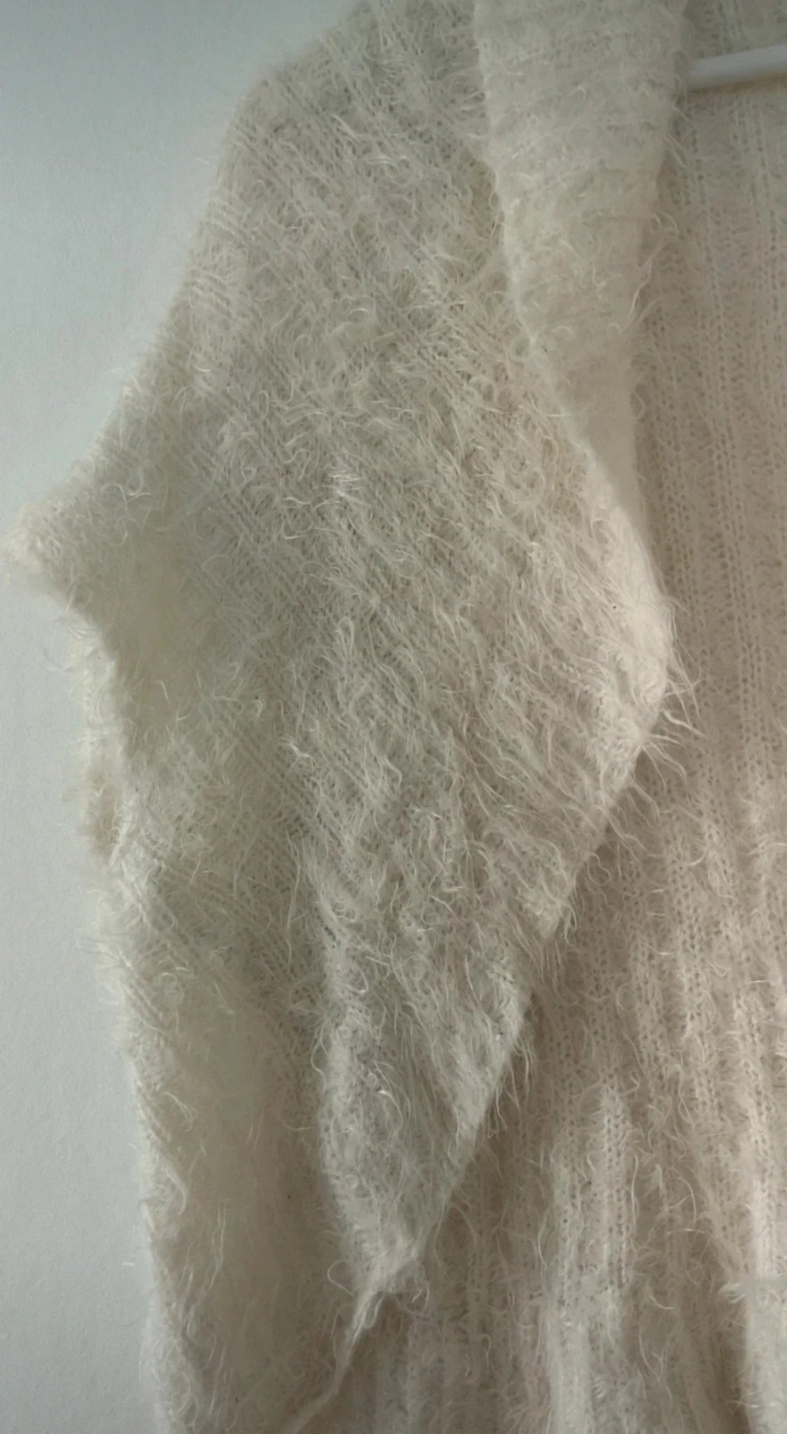 Vit lätt fluffig kofta - 2