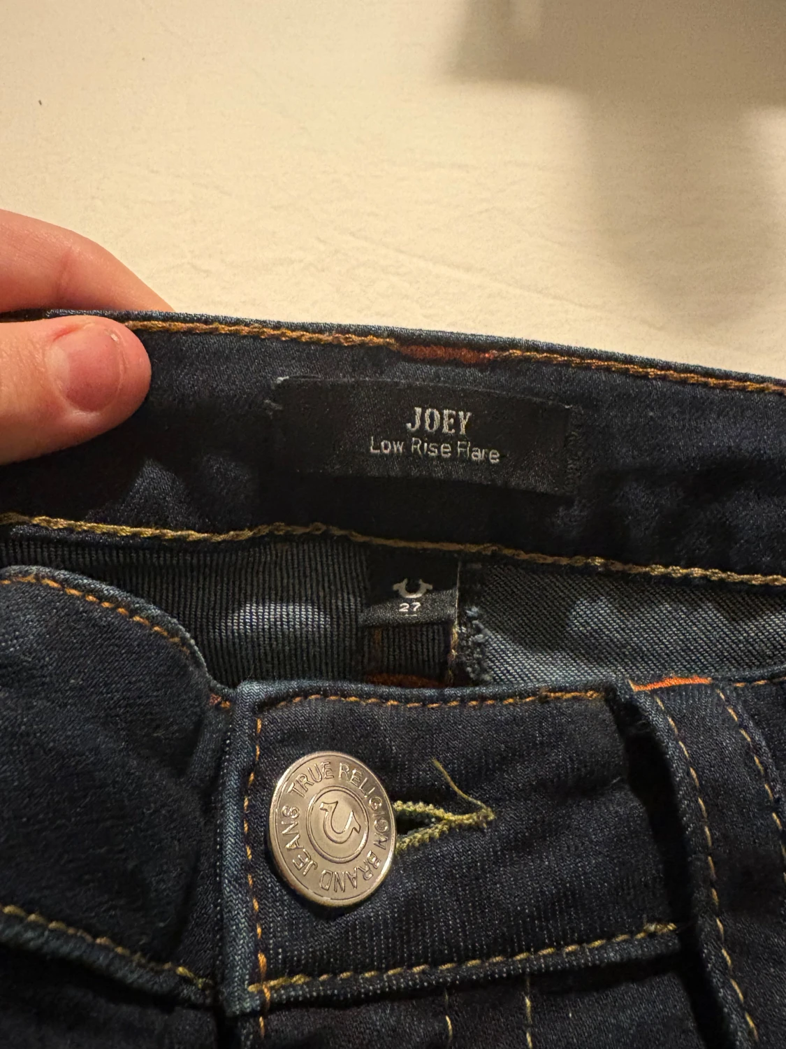 True Religion Joey Low Rise Flare Jeans - 2