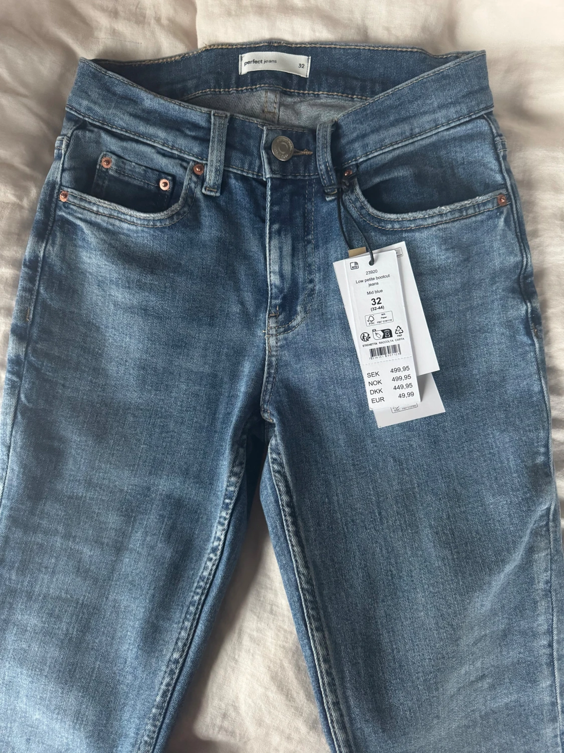 Low petite bootcut jeans storlek 32 petite - 3