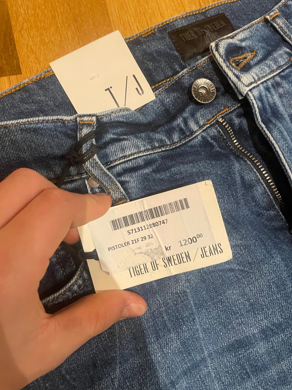 Tiger of Sweden blå jeans W29 L32 - 3