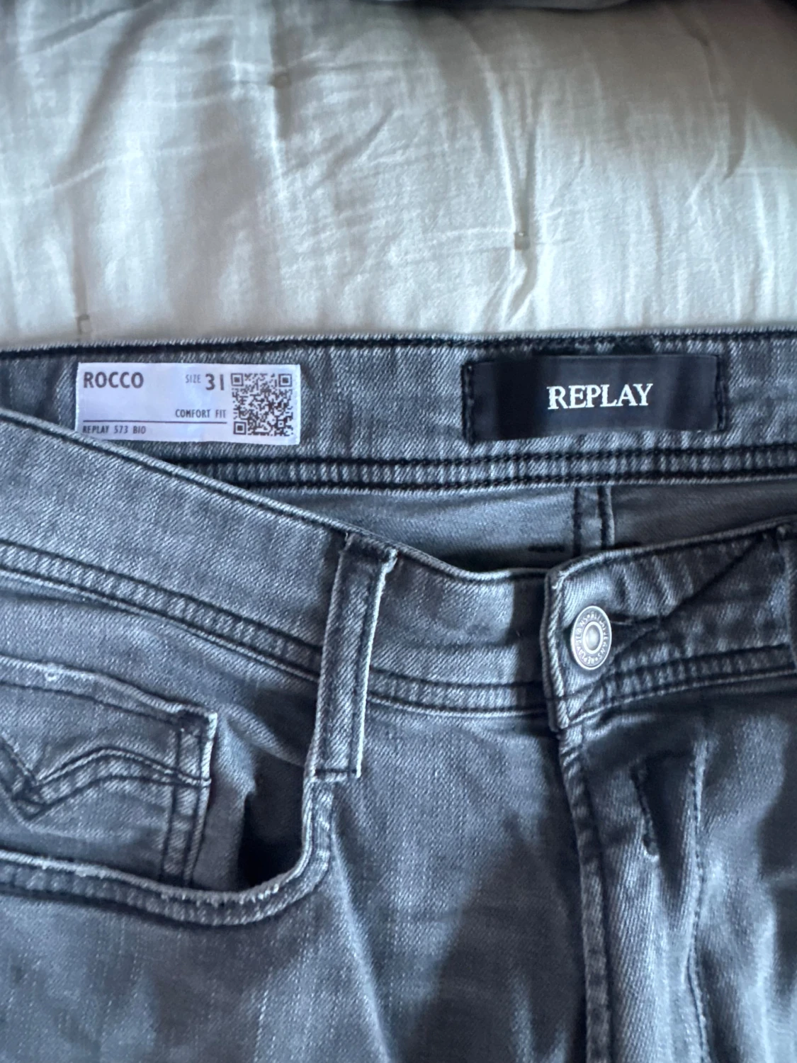 Replay grå jeans, storlek 31 - 1