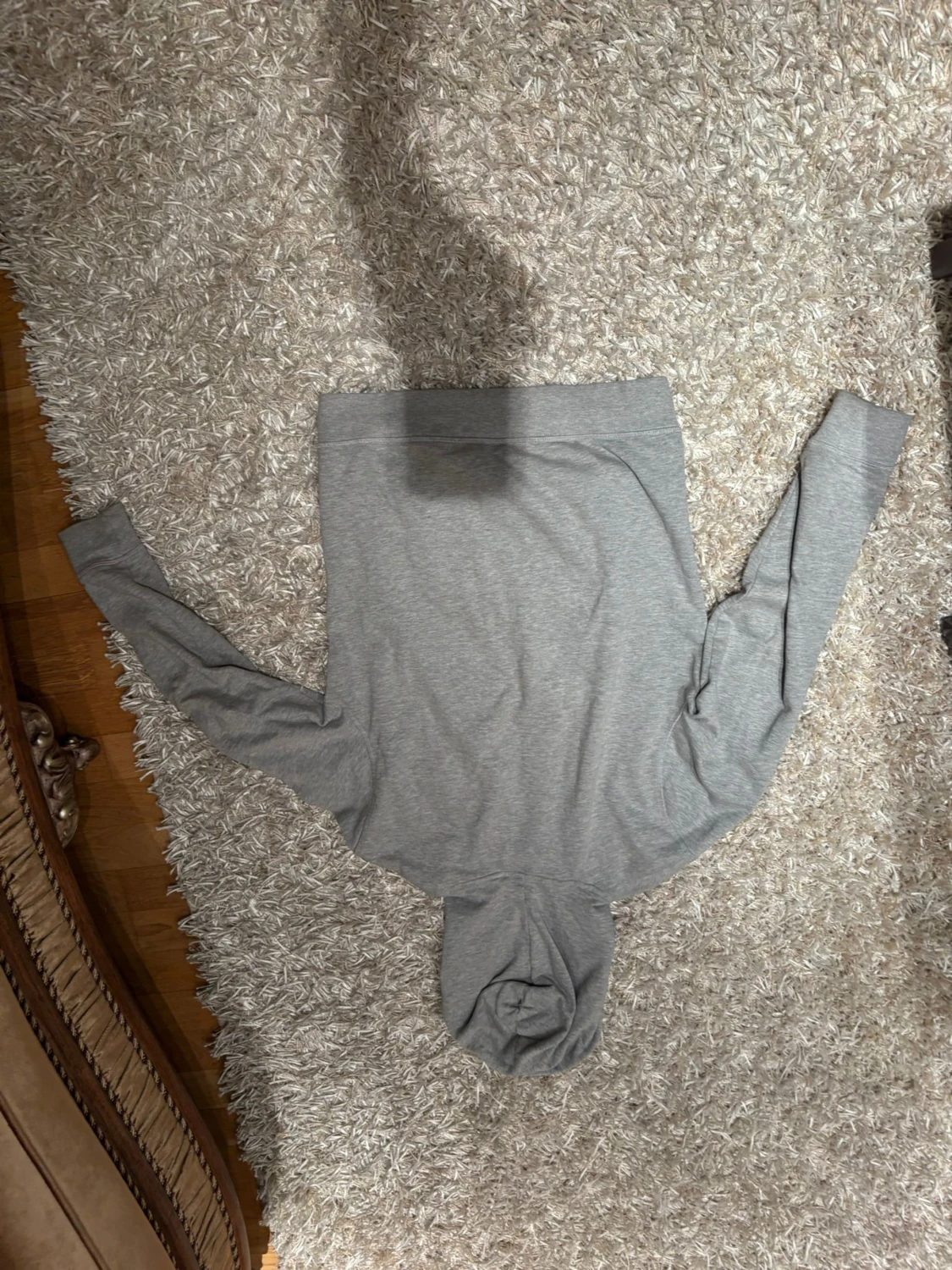 Grå hoodie från US Polo Assn, S - 1