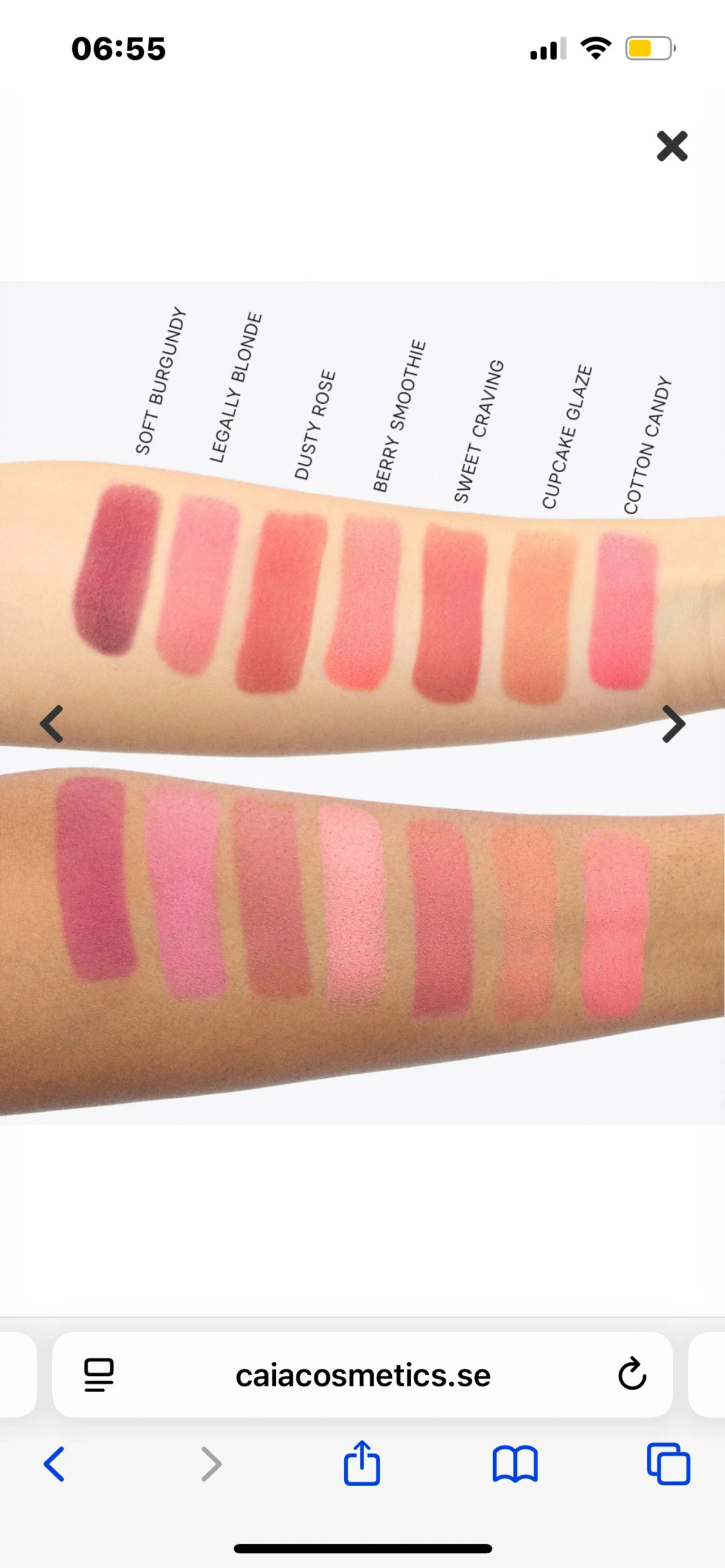 CAIA Rouge Stick cupcake  - 3