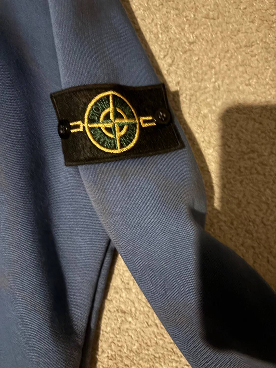 Blå Stone Island sweatshirt - 1