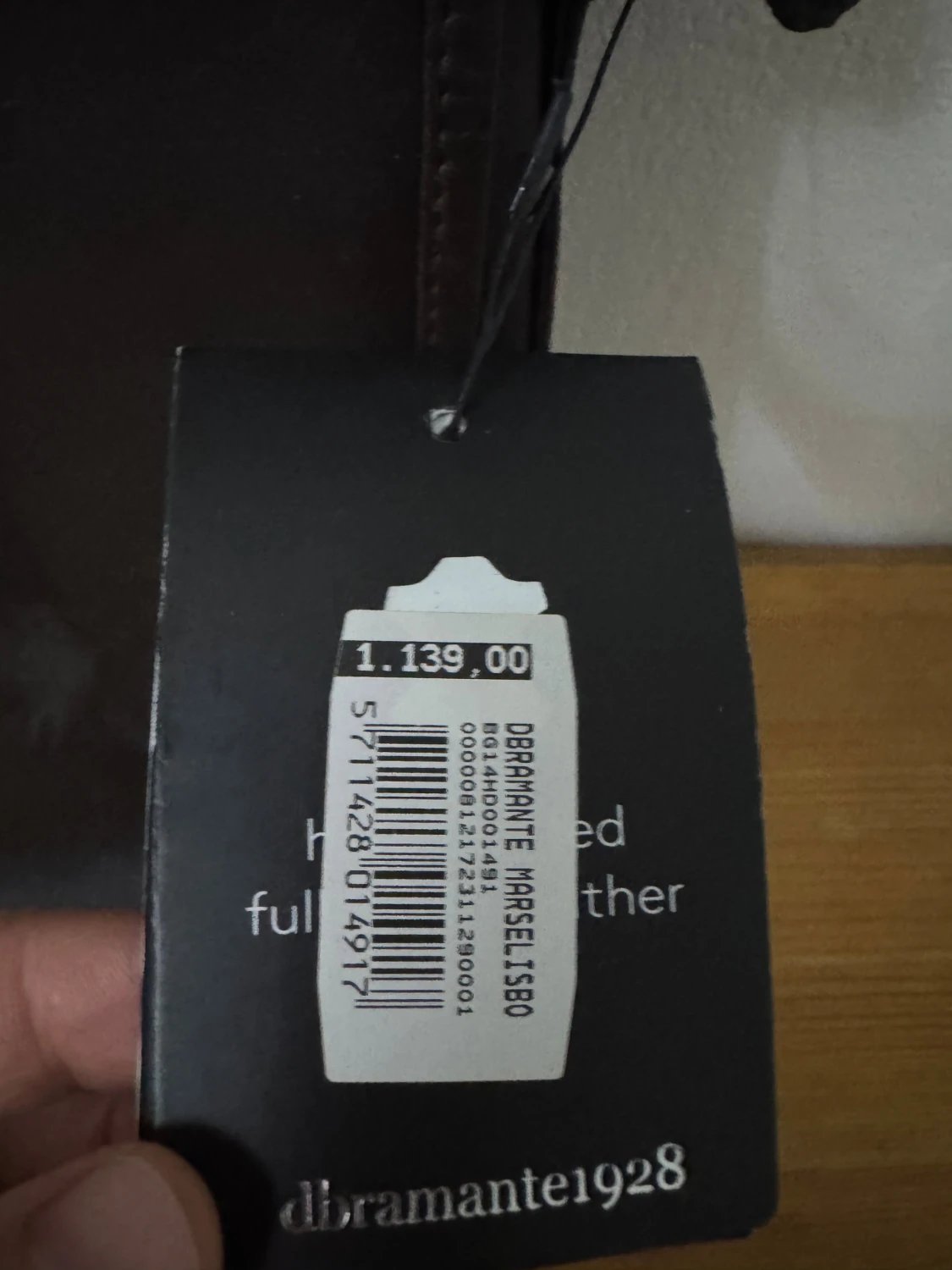 Helt ny och oanvänd Brun datorväska från dbramante1928 - 1