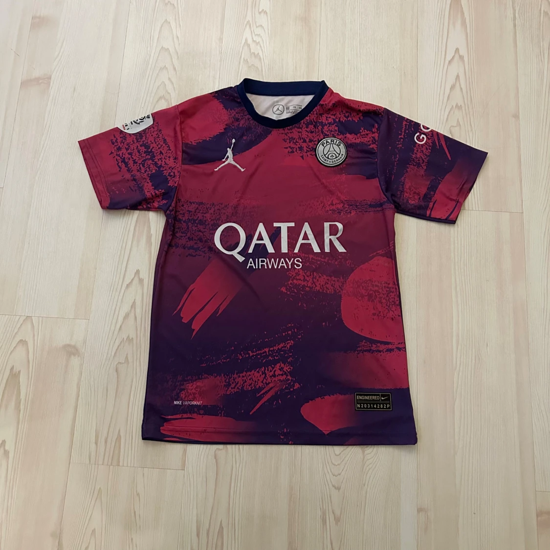 PSG Mbappé fotbollströja Jordan x Nike