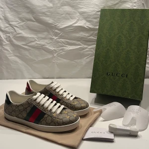 Gucci Ace sneakers  - Riktigt snygga  gucci ace i väldigt bra skick |Perfekta nu till hösten/vintern 🍁 ❄️ • Storlek 43 |  Og - låda mm. | Hör gärna av dig vid funderingar