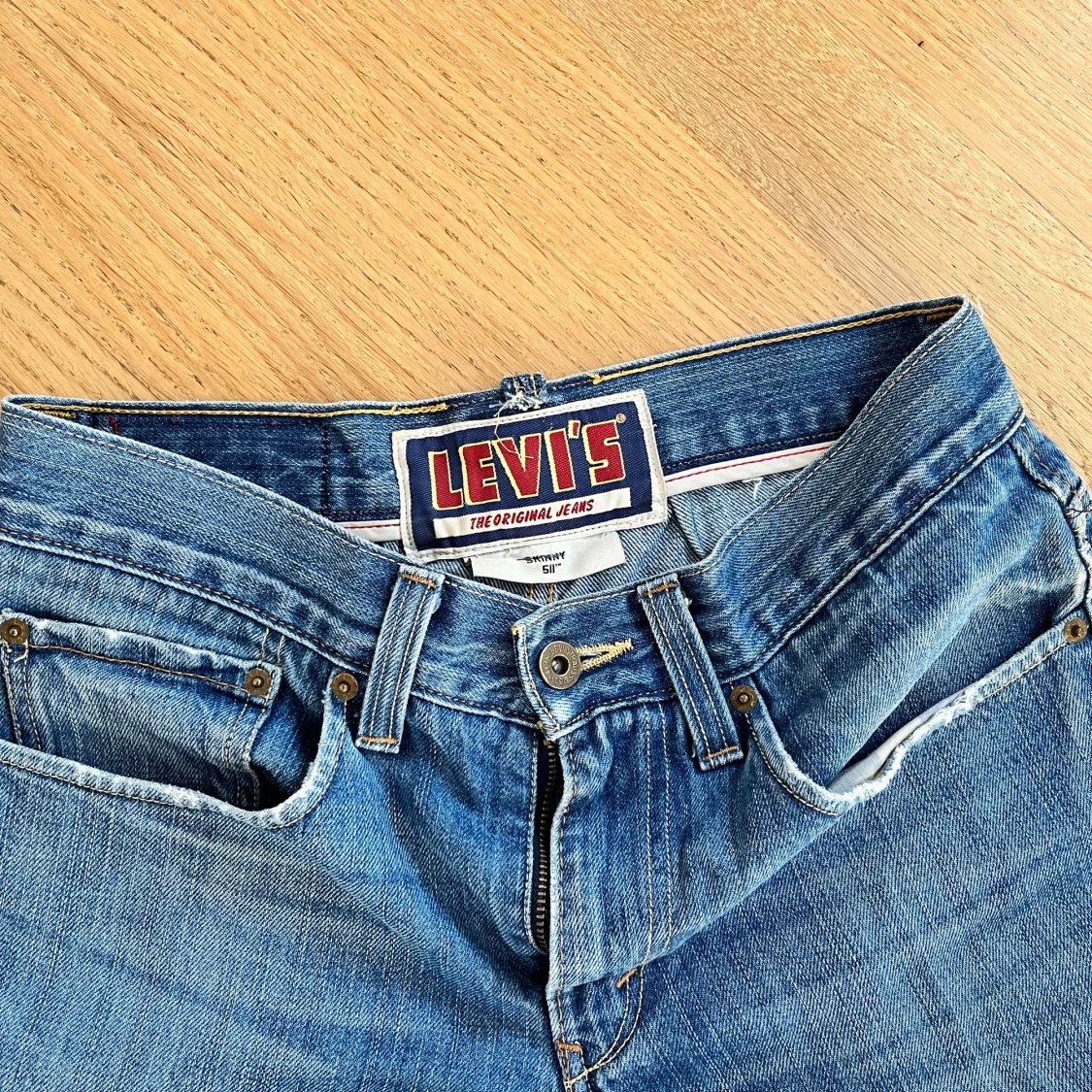 Levi's 511 blå jeans slim fit - 2