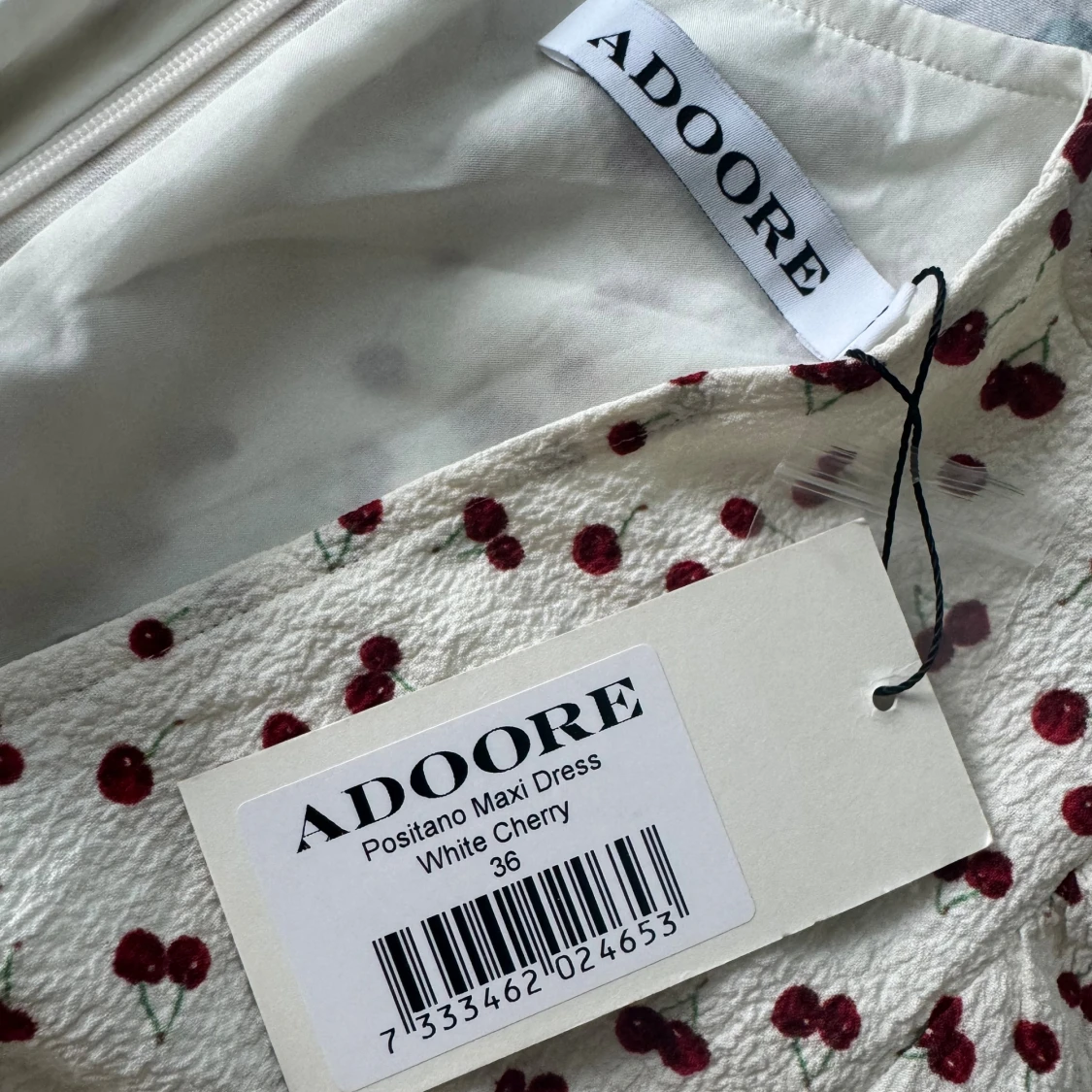 Adoore Positano långklänning körsbär - 3