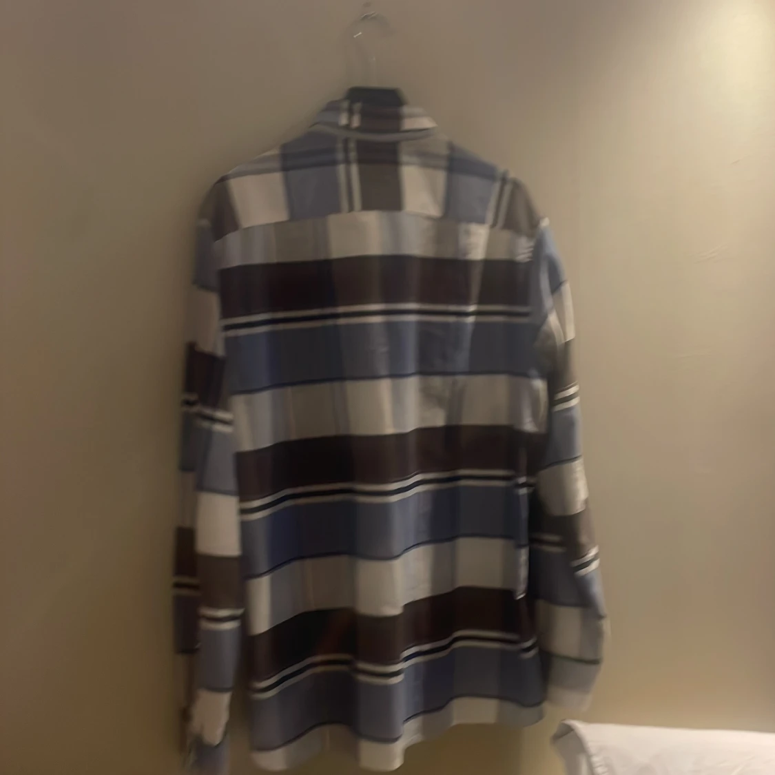 Rutig skjorta Tommy Hilfiger blå/brun - 1