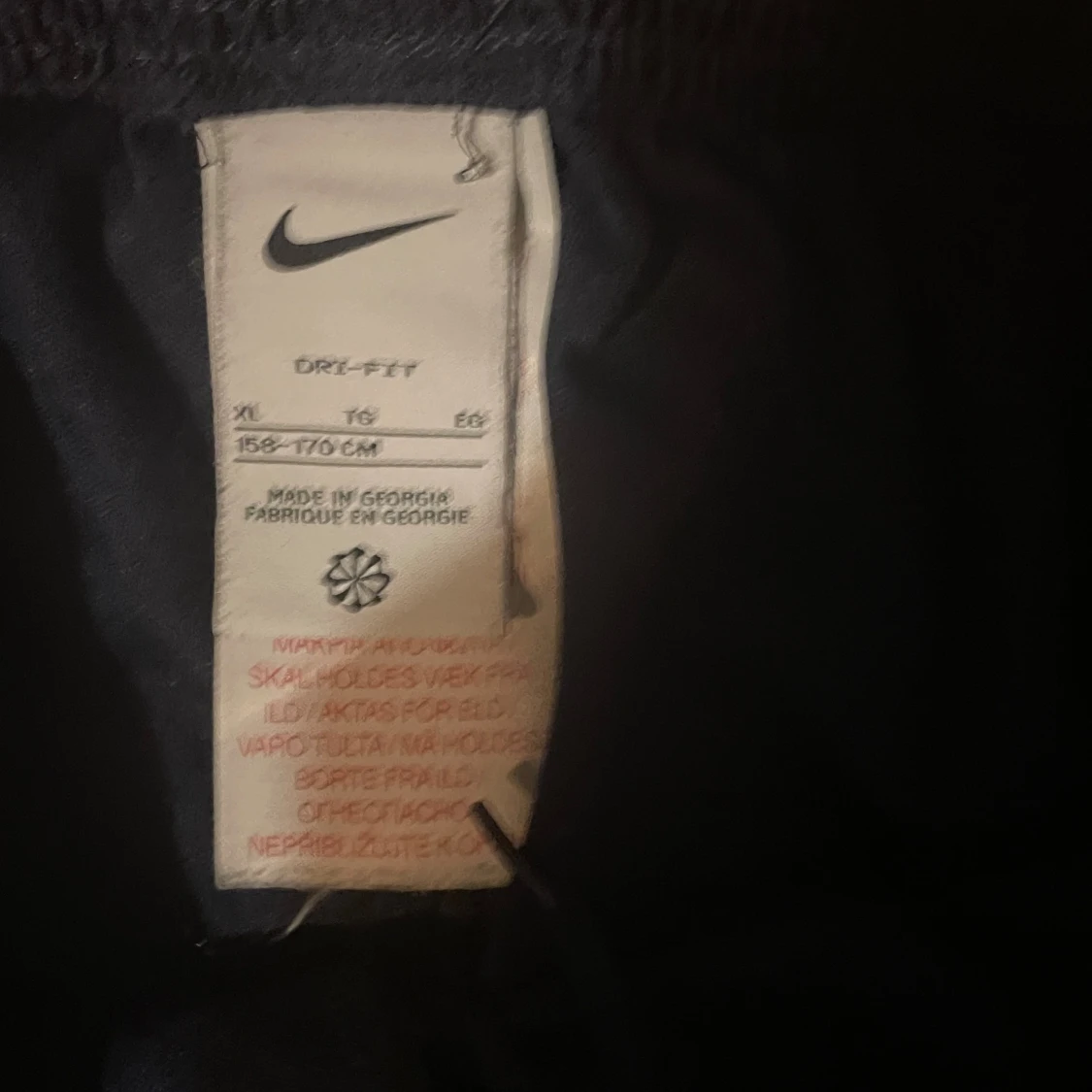 Nike Dri-Fit svarta träningsbyxor XL - 2