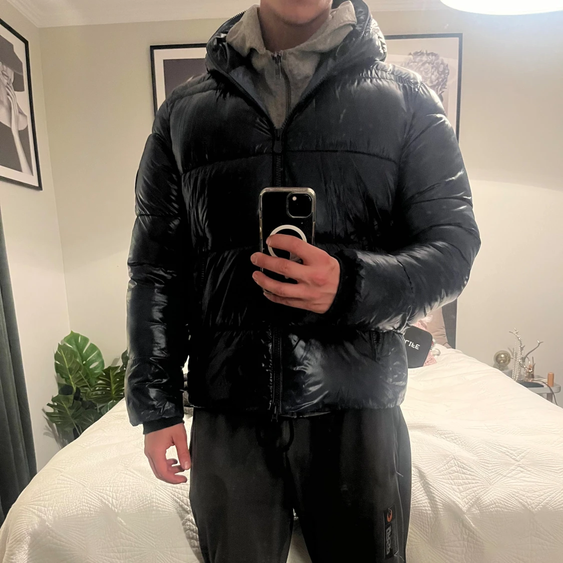 Blå pufferjacka från Save The Duck - 4