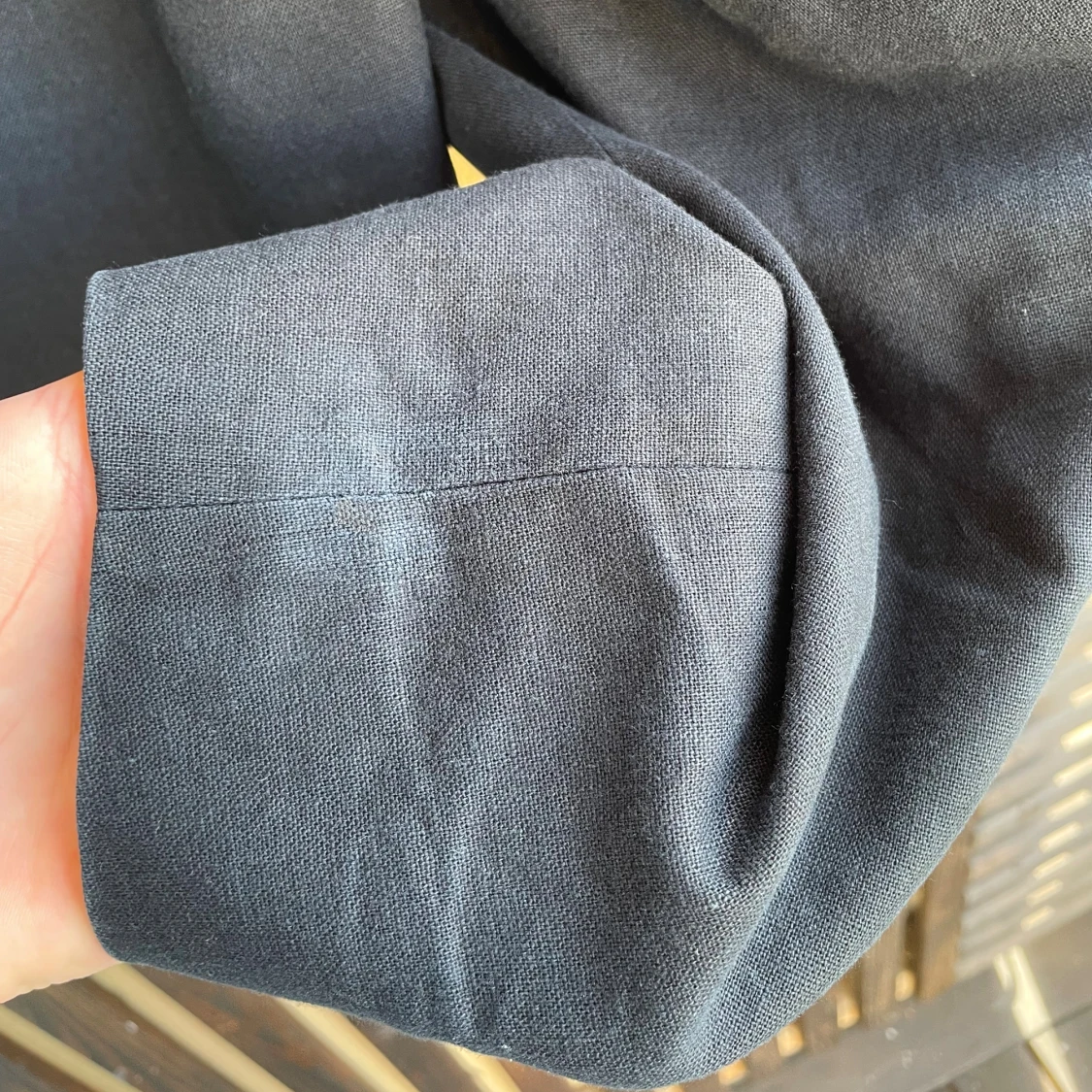 Svart kavaj från 4YOU i linne - 3