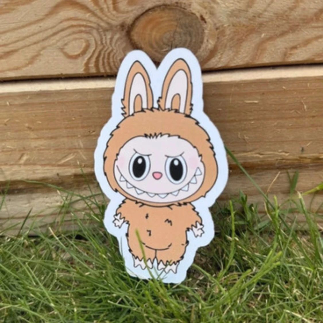 Dekalset med kaninmonster-figurer labubu - 1