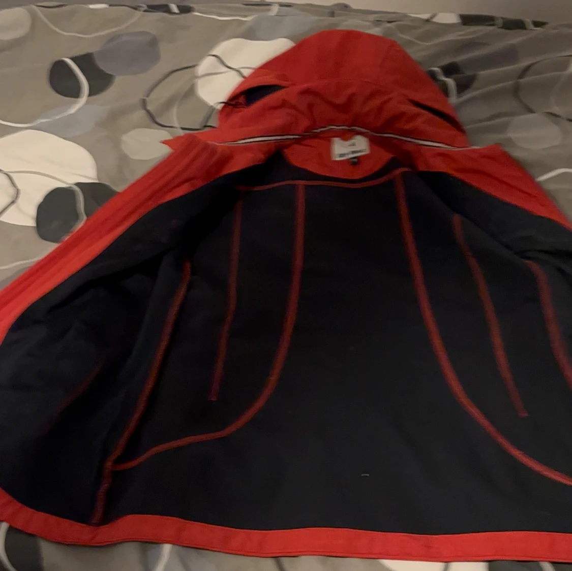 Röd vindjacka från Key West, M - 4