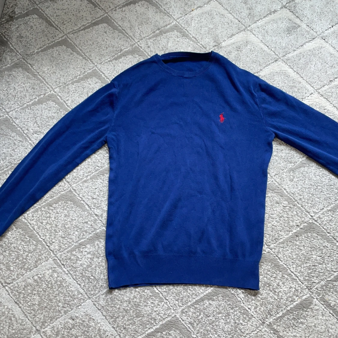 Blå ralph lauren tröja - 2