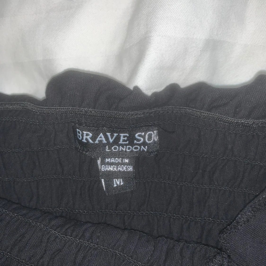 Svart bandeau topp  - 2