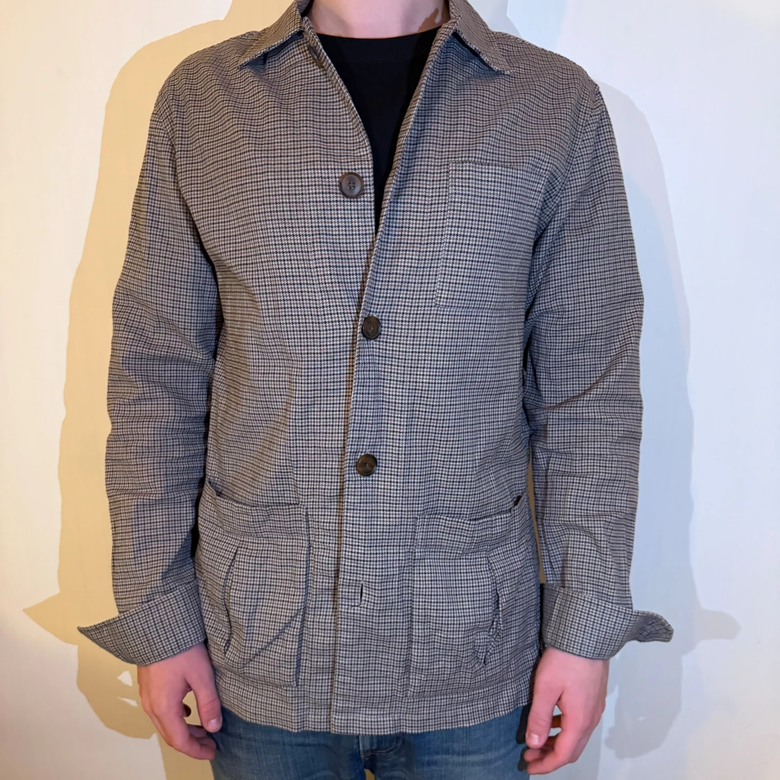 Rutig overshirt från John Henric