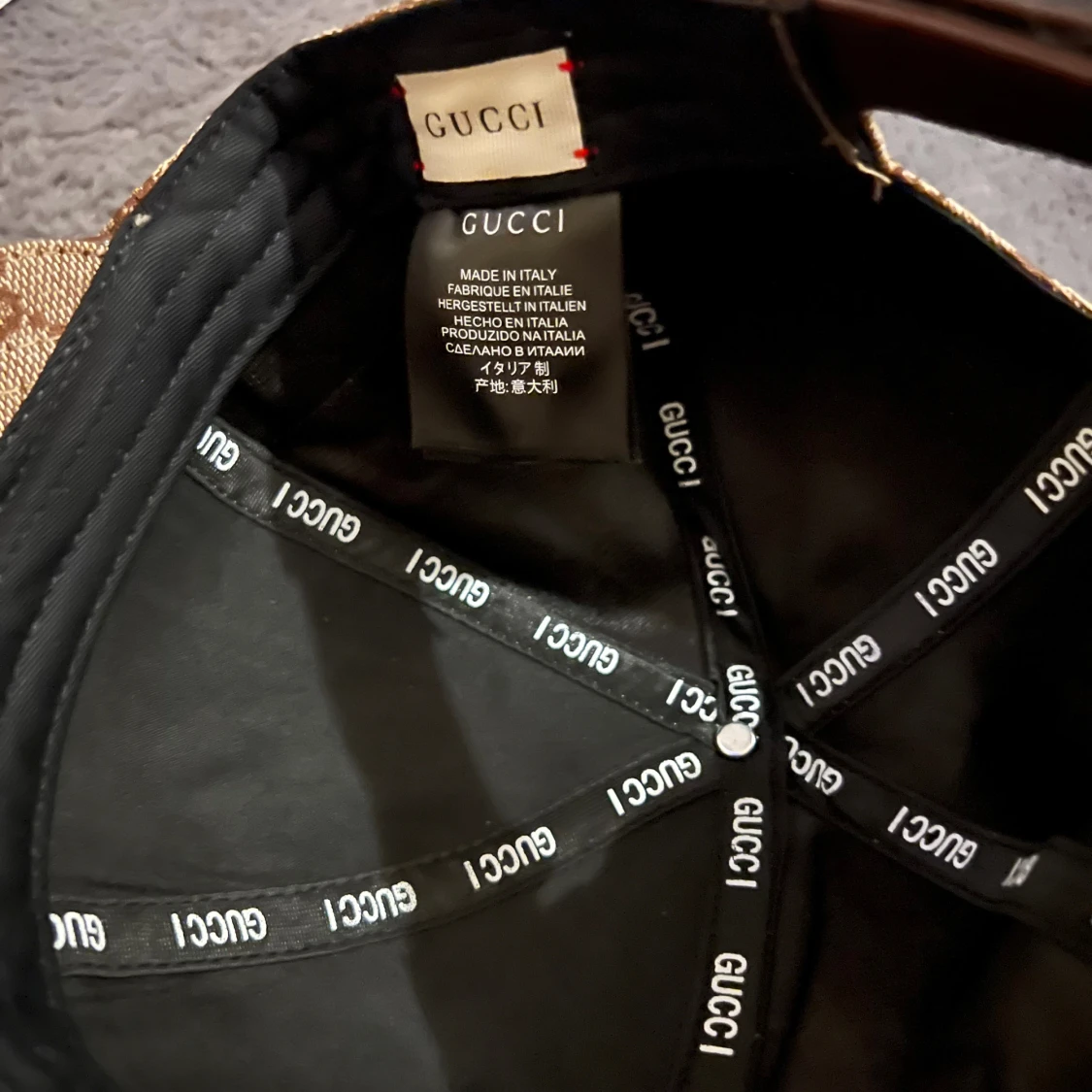 Snygg beige keps - 3