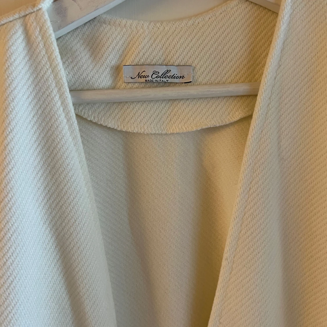 Vit öppen kappa - 3