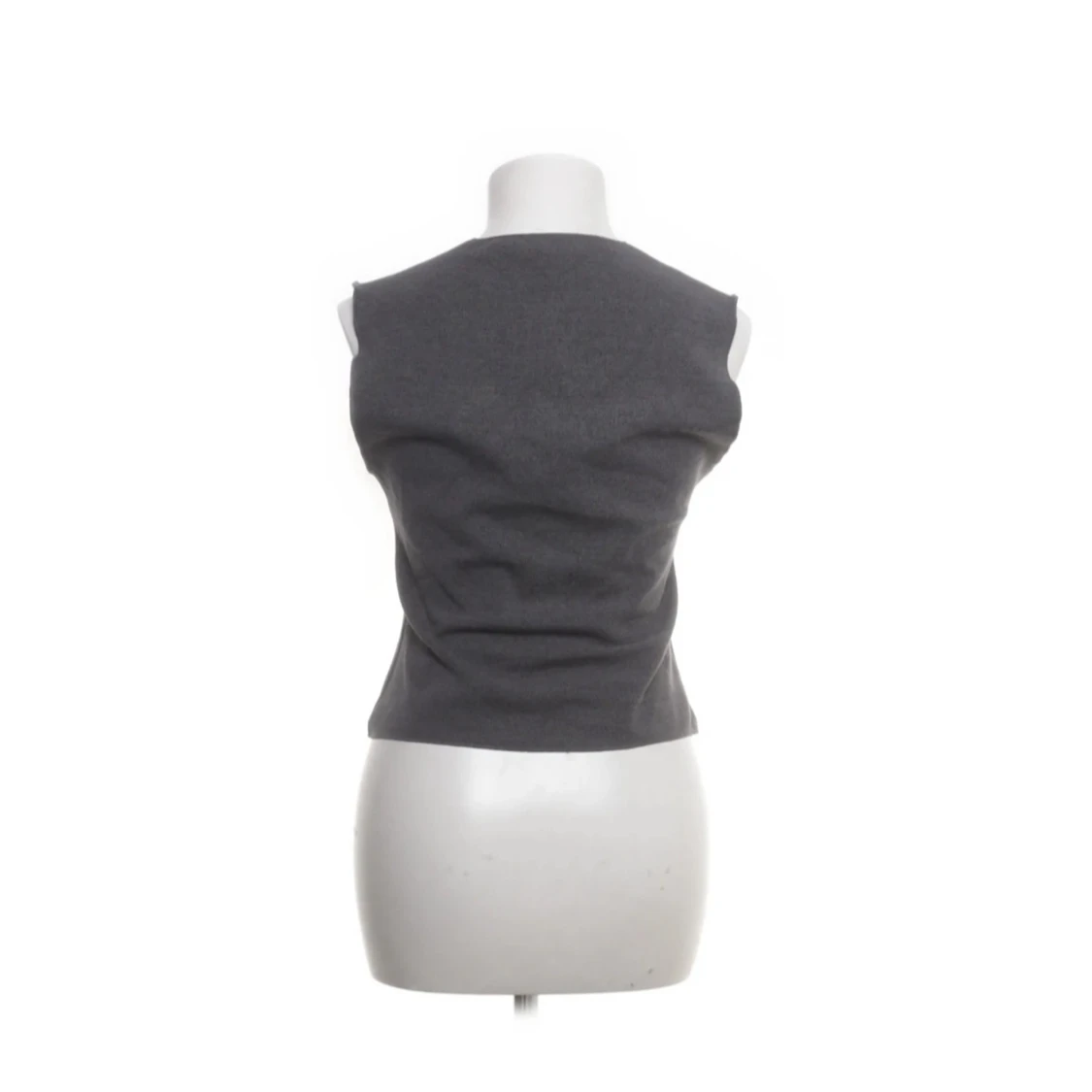 Mörkgrå ärmlös topp från Zara - 1