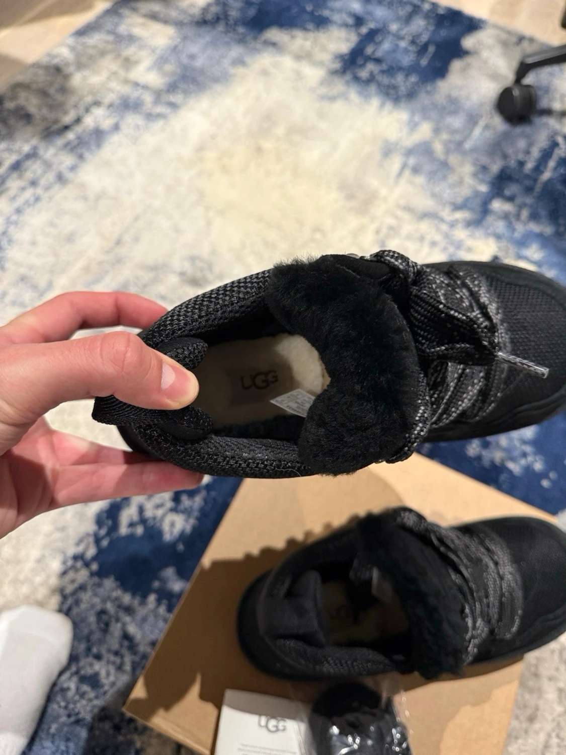 Ugg Lowmel herr svart - 5