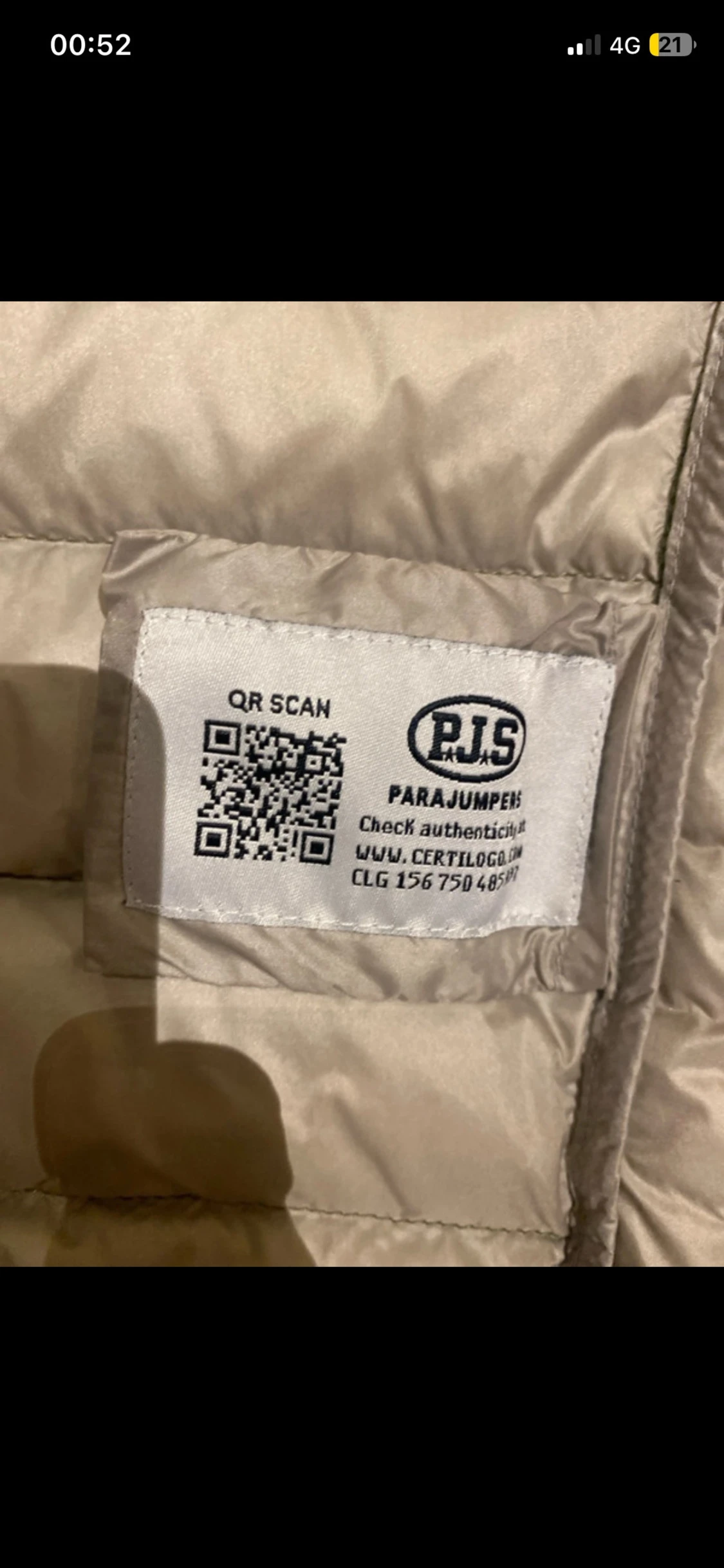 Grön dunjacka Parajumpers YS - 4