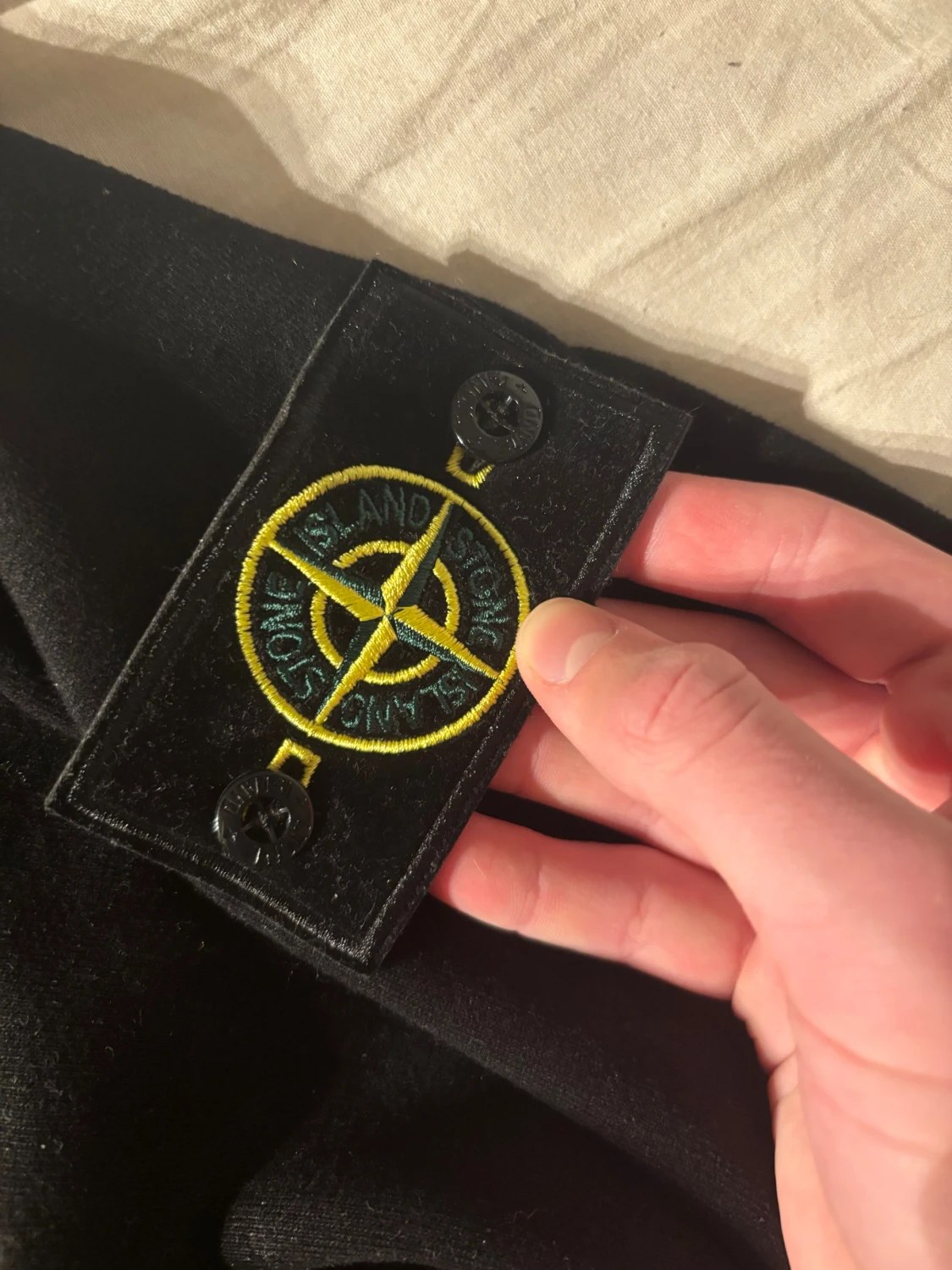 Svart Stone Island sweatshirt - 2