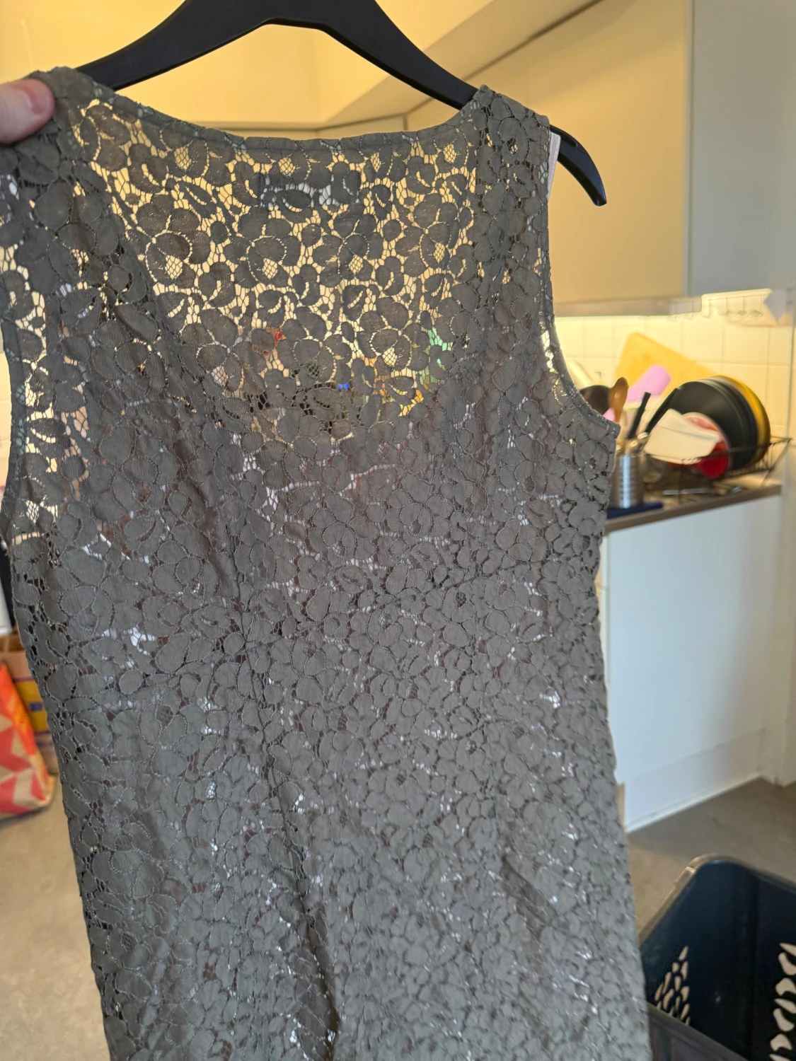 Beige spetsklänning Odd Molly - 4