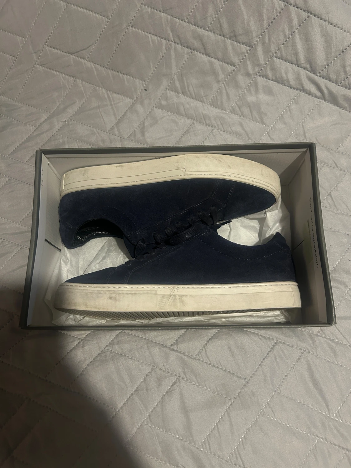 Mörkblå mockasneakers från Vagabond - 1