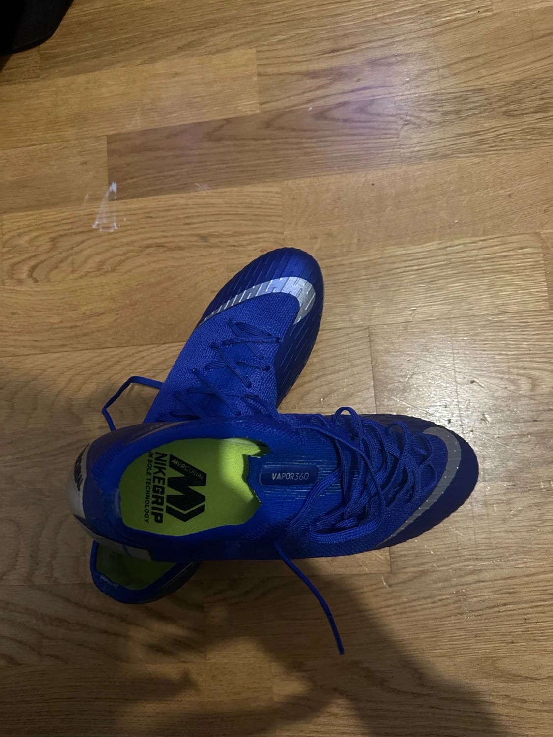 Nike Mercurial Vapor360 blå fotbollsskor - 1