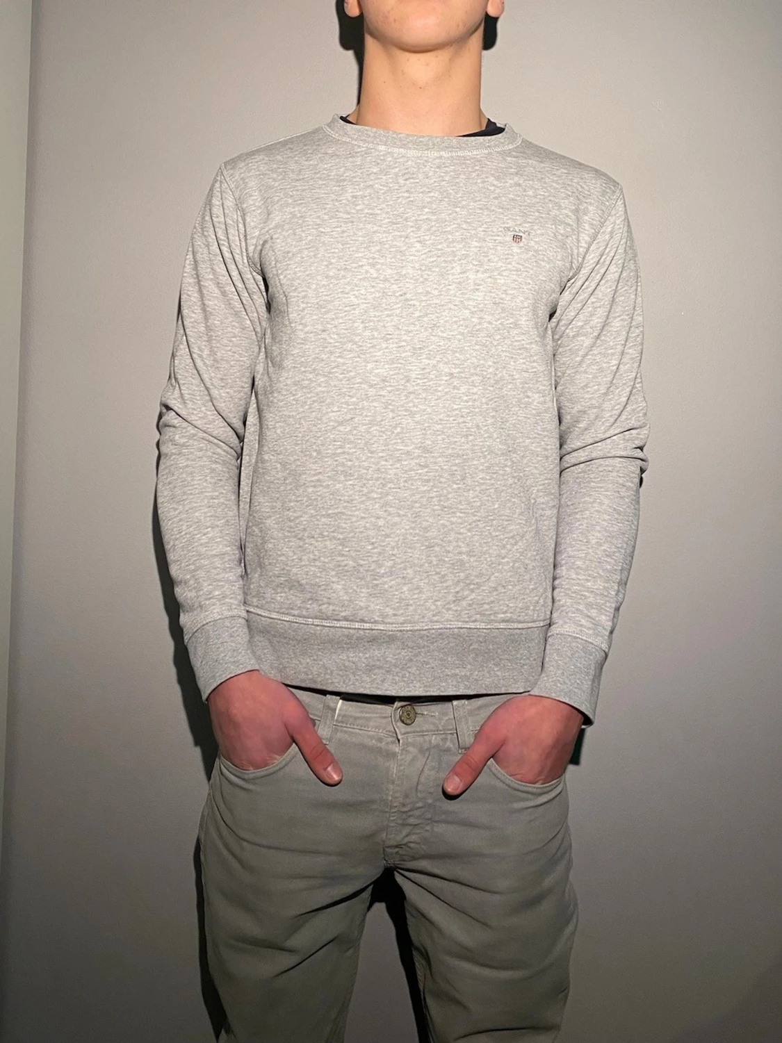 Grå Gant Sweatshirt