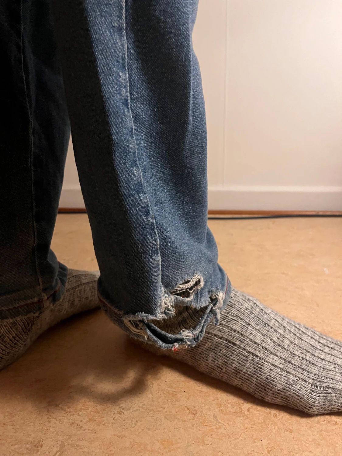  Yardsale loose fit jeans med brodyring - 4