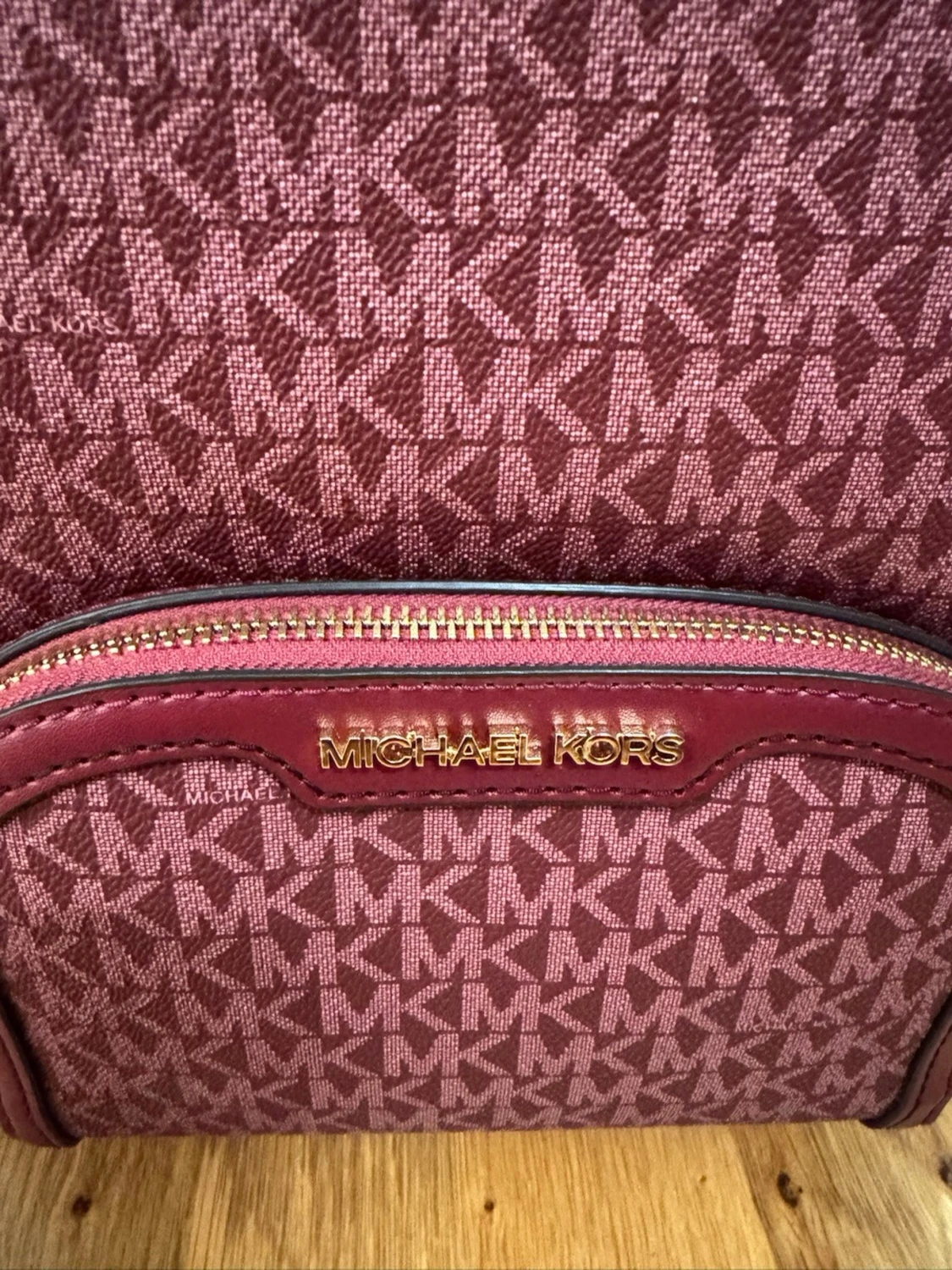 Michael Kors Jaycee backpack väska signatur logo medium ryggsäck - 1