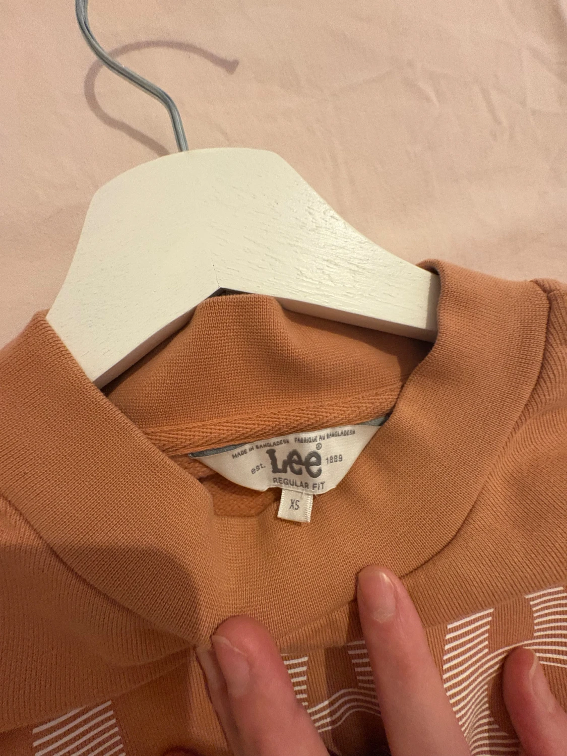 Orange sweatshirt från Lee XS - 2