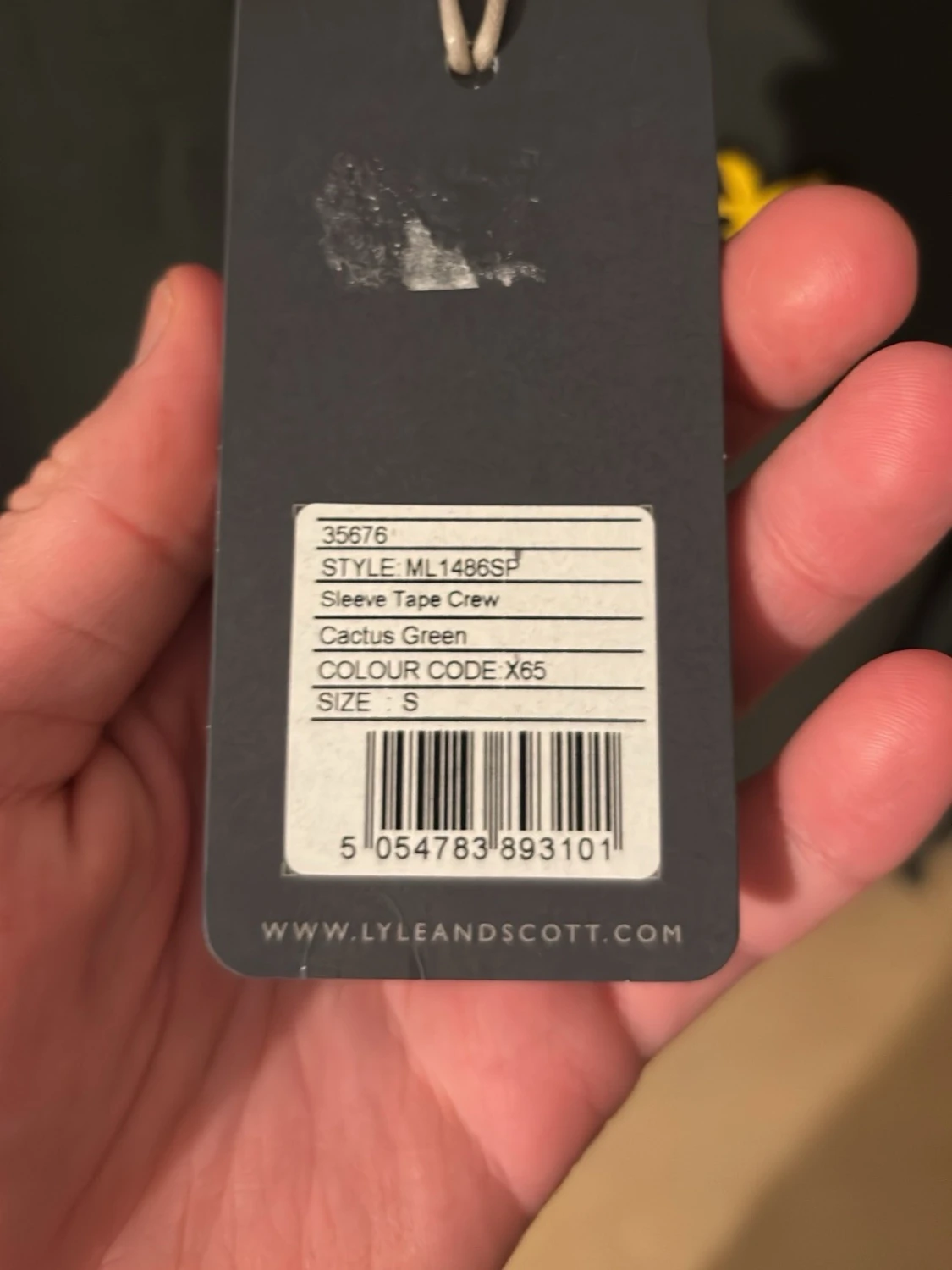 Grön långärmad tröja Lyle & Scott - 3