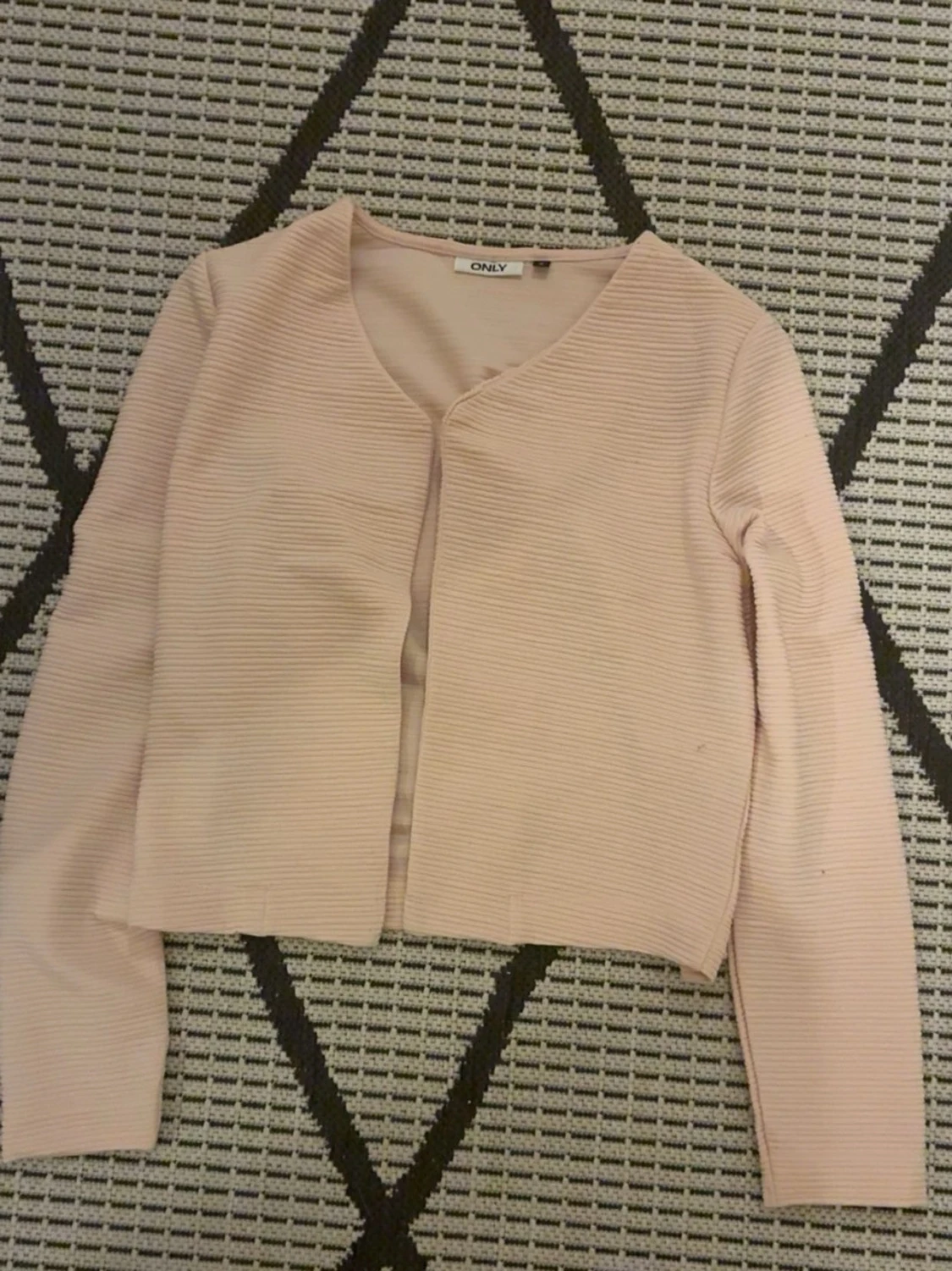 Ljusrosa cardigan jacka från ONLY - 1