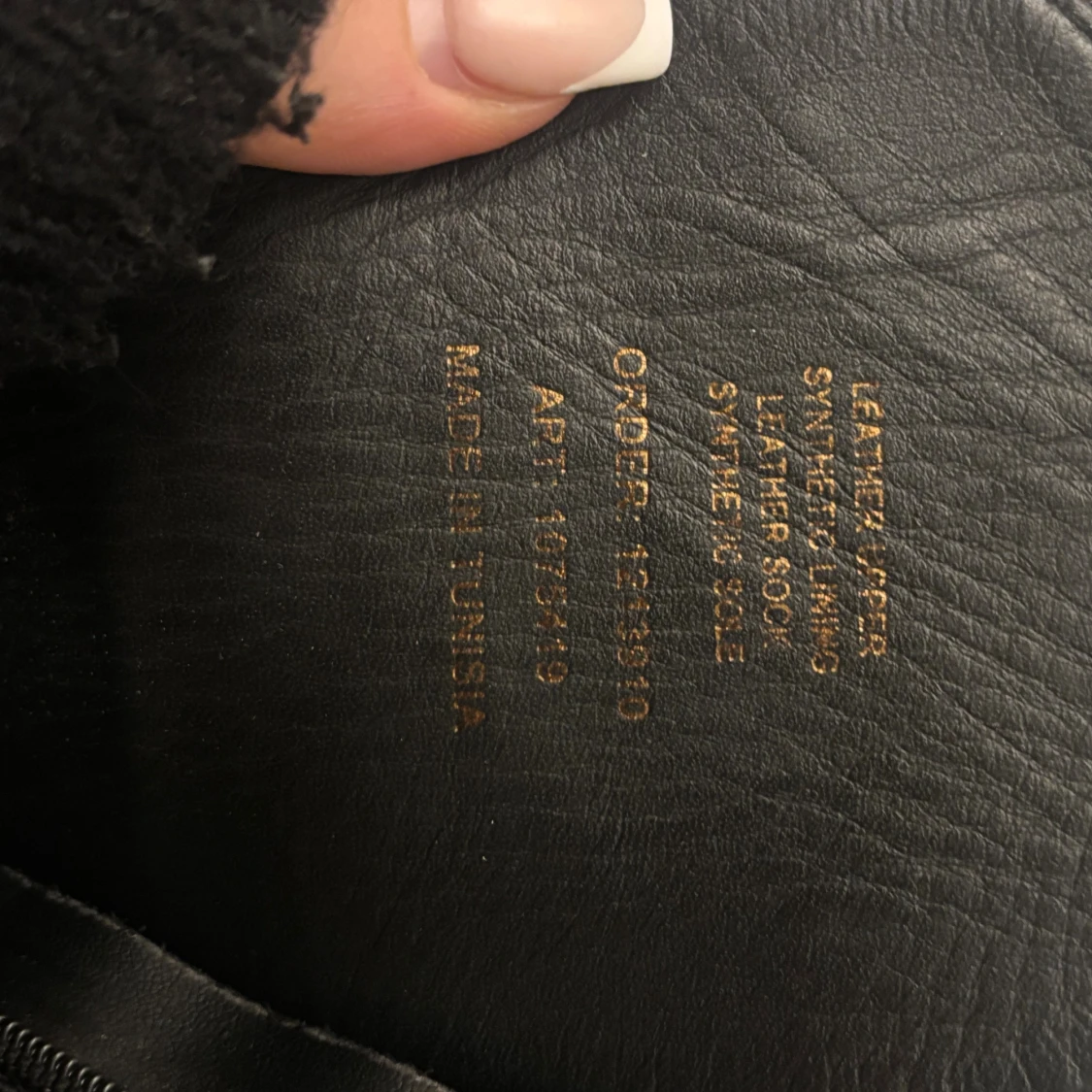 Svarta boots i läder - 3