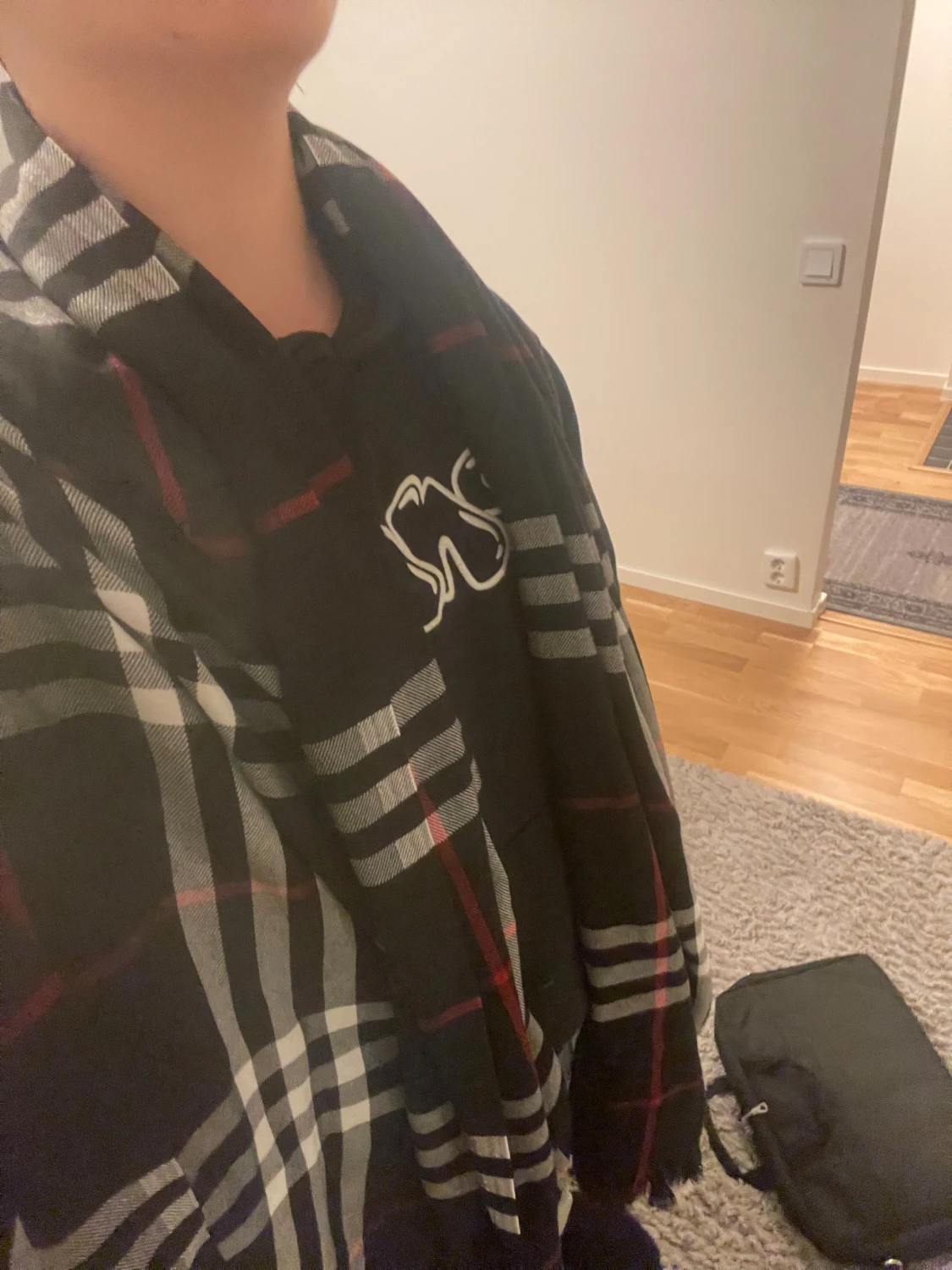 Svart rutig väst från Burberry - 1