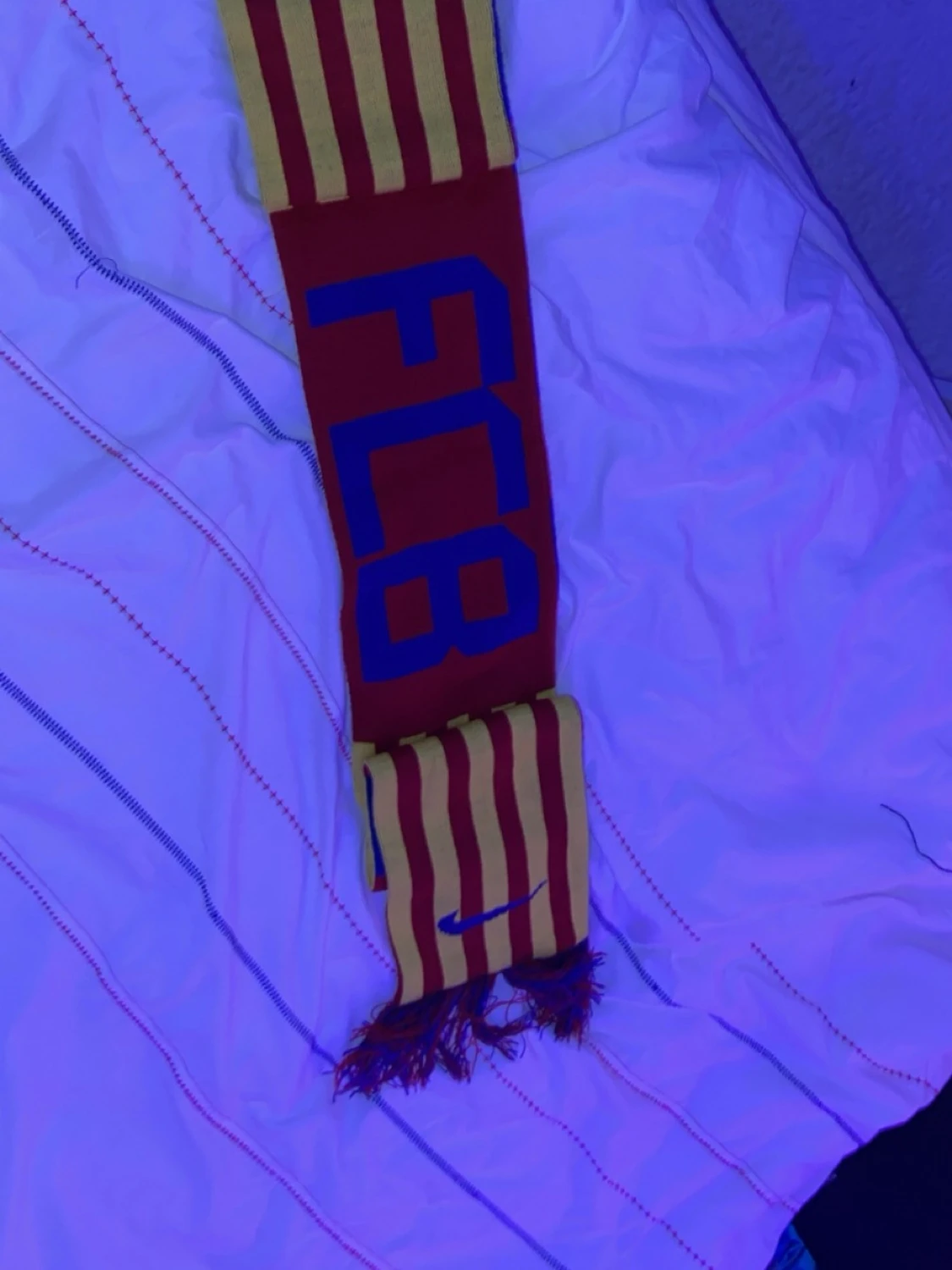 FC Barcelona randig halsduk från Nike - 1