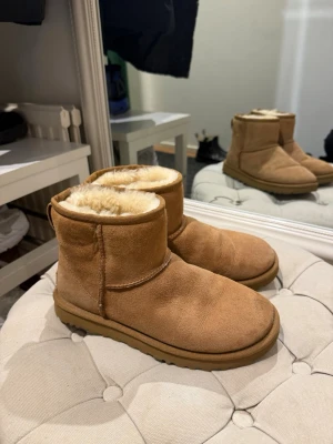 Bruna uggs - Uggs i strl 38. Kommit till användning 1-2 ggr endast! Knappt använda 