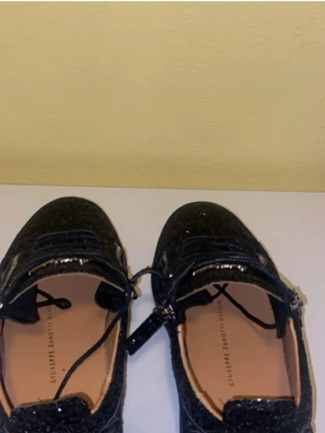 Svarta glittriga sneakers Giuseppe Zanotti - 2