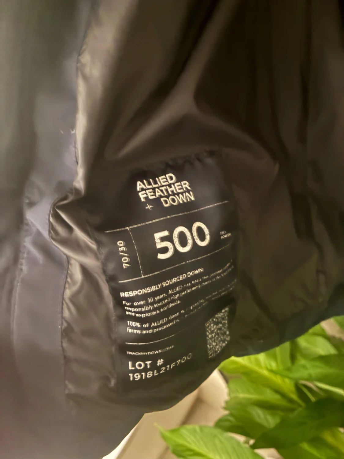 Svart/blå Sail Racing dunjacka - 2