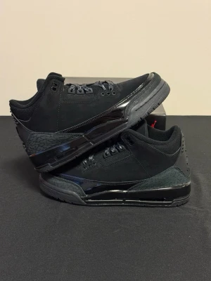 Svarta Nike Jordan 3 sneakers - Hej, Säljer ett par helt nya black cats Nike Jordan 3, bara att höra av sig vid frågor 