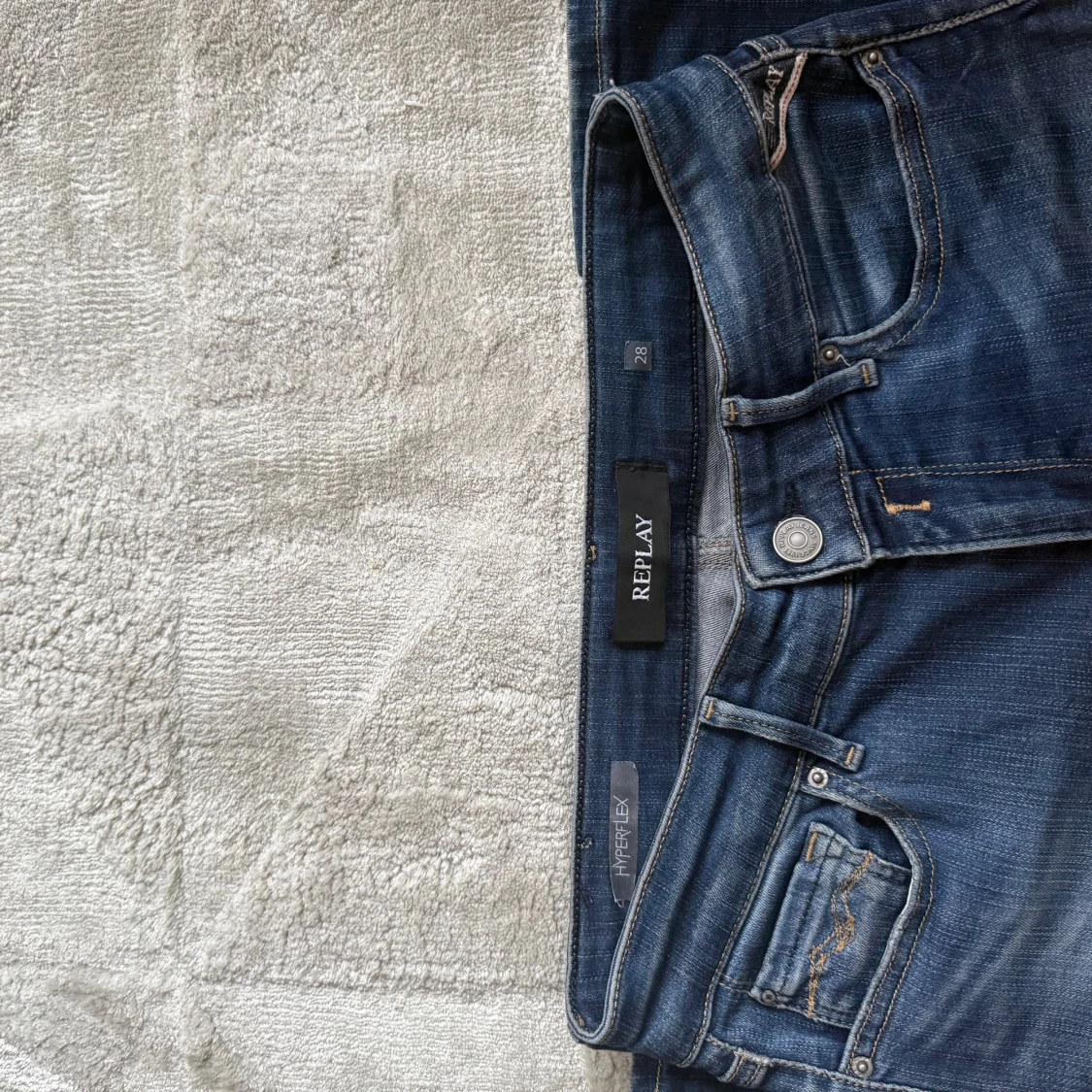 Replay Hyperflex blå jeans - 2