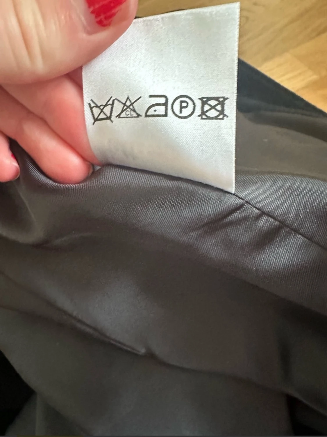 Svart kappa från Hettemarks i ull och cashmere - 4