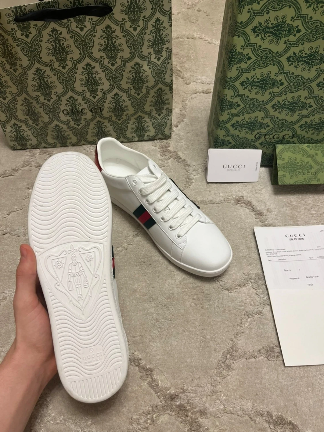 Vita ormdesign skor - 1