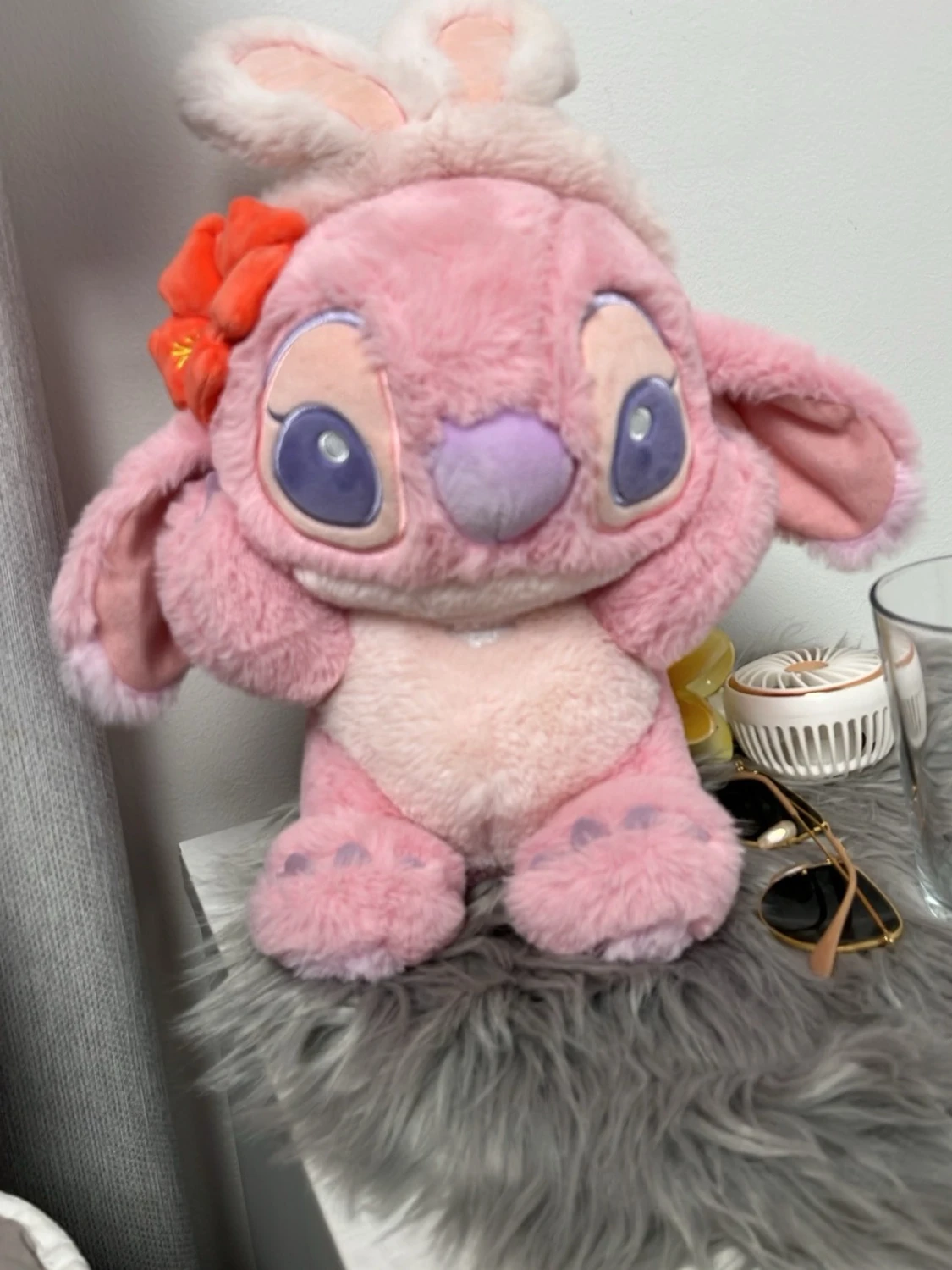 Blå och rosa mysiga Stitch nallar - 1